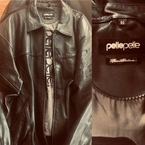 AUTHENTIC MENS SIZE 50 PELLE PELLE JACKET MINT CON